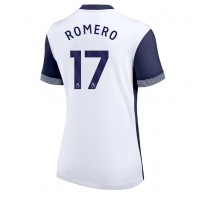 Camiseta Tottenham Hotspur Cristian Romero #17 Primera Equipación para mujer 2024-25 manga corta